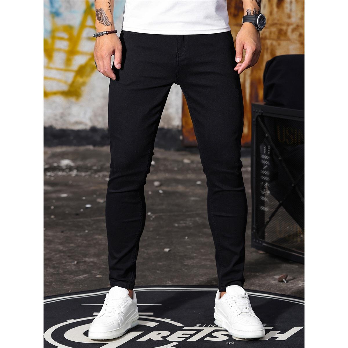 Men s stretch skinny jeans L