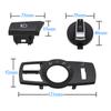 Car Interior Headlight Switch Rotation Button Headlamp Control Panel Cover For BMW 5 6 7 Series X3 X4 F10 F11 F07 F06 F01 F25