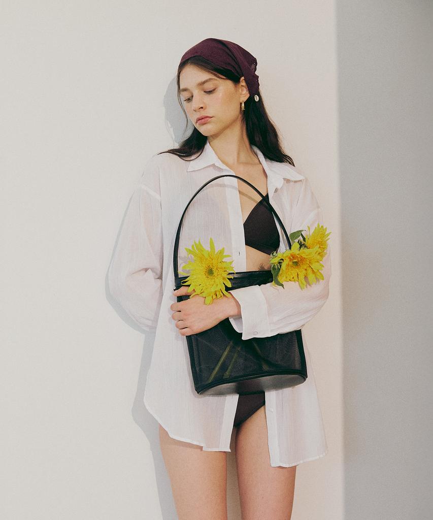 Moremorr Onde Bag Mesh Bag Black