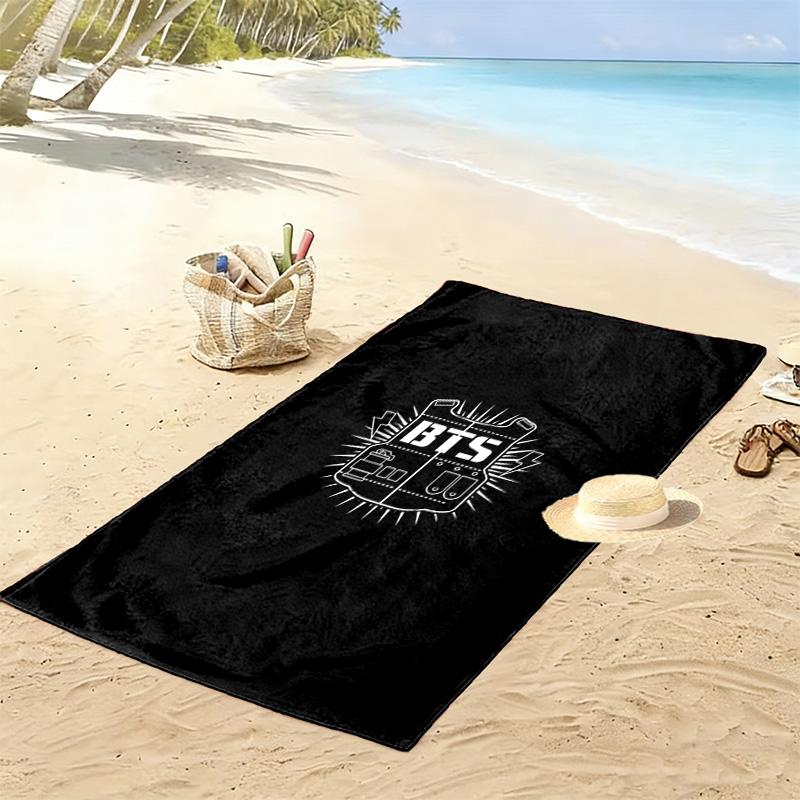 Harmony BTS's Journey beach towel Beach towel for vacation photos Portable for travel swim quick-drying swim towel seaside Fashion Comfort