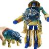 Transformable Dinosaur Robot Dinosaur Toy Transformable Robot Transformable Robo Dinosaur Robot 3D Puzzle Robot Toy Cool! (Tricera Robo)