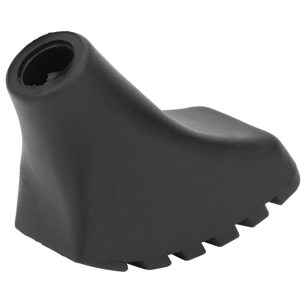 10 Pcs Black Walking Stick Pad Rubber Walking Poles Boot Tips Trekking Poles Tips  Sand Mud Terrain