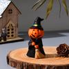 Festives Halloween Resin Pumpkin Figurine Colorful Centerpieces Decoration for Party and Home Display Desktop Accessory