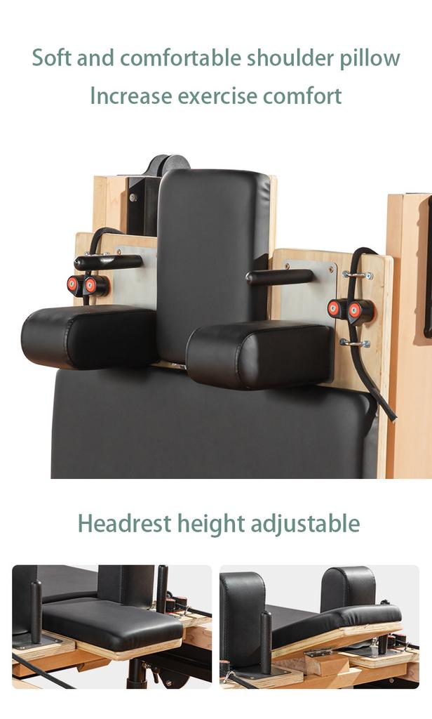 Lit Pliant Pilates Équipement de Fitness Studio de Yoga Salle de Sport Machine Reformeur Pilates Échelle Club Privé Maison Musculation Exercice