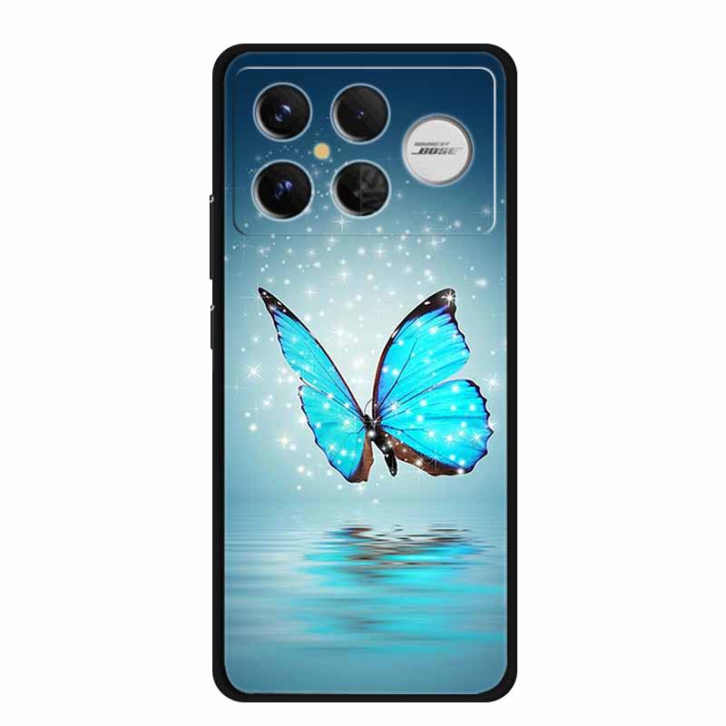 For Redmi K90 Pro Max Case Flowers Soft Silicone TPU Phone Cases for Xiaomi RedmiK90 Pro Max Shockproof Animals Protective Cover