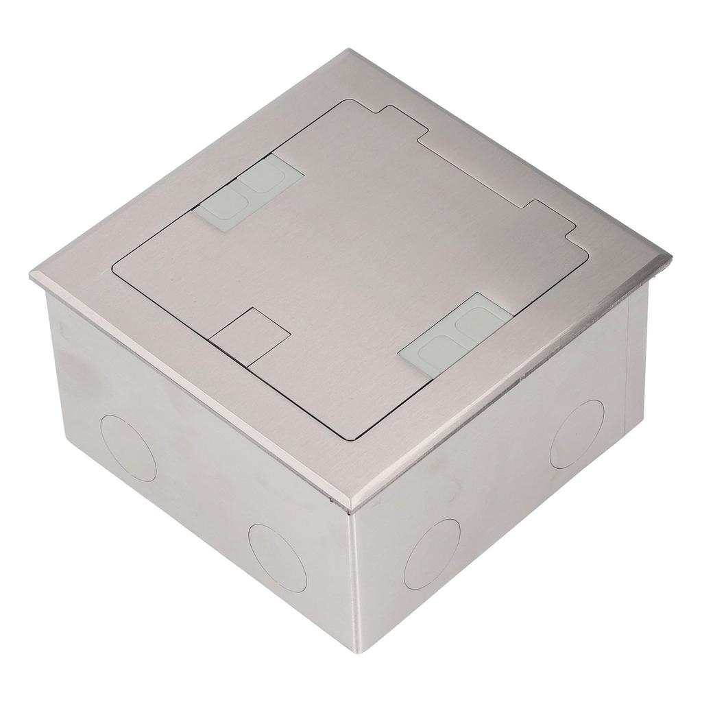 Recessed Floor Outlet 2500W 16A 2 Sockets 1 USB 1 Computer Port Embedded Floor Power Outlet