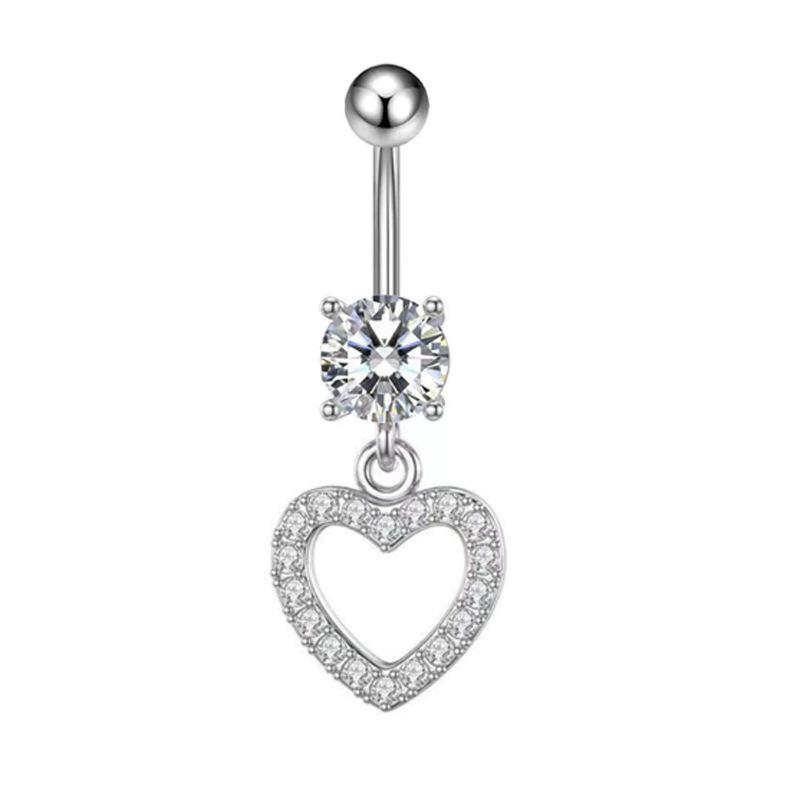 Fake Bauch Bauchring Ohne Piercing Nabel Bauchnabel Kristall Knorpel Clip-Ohrringe Körperschmuck Zubehör