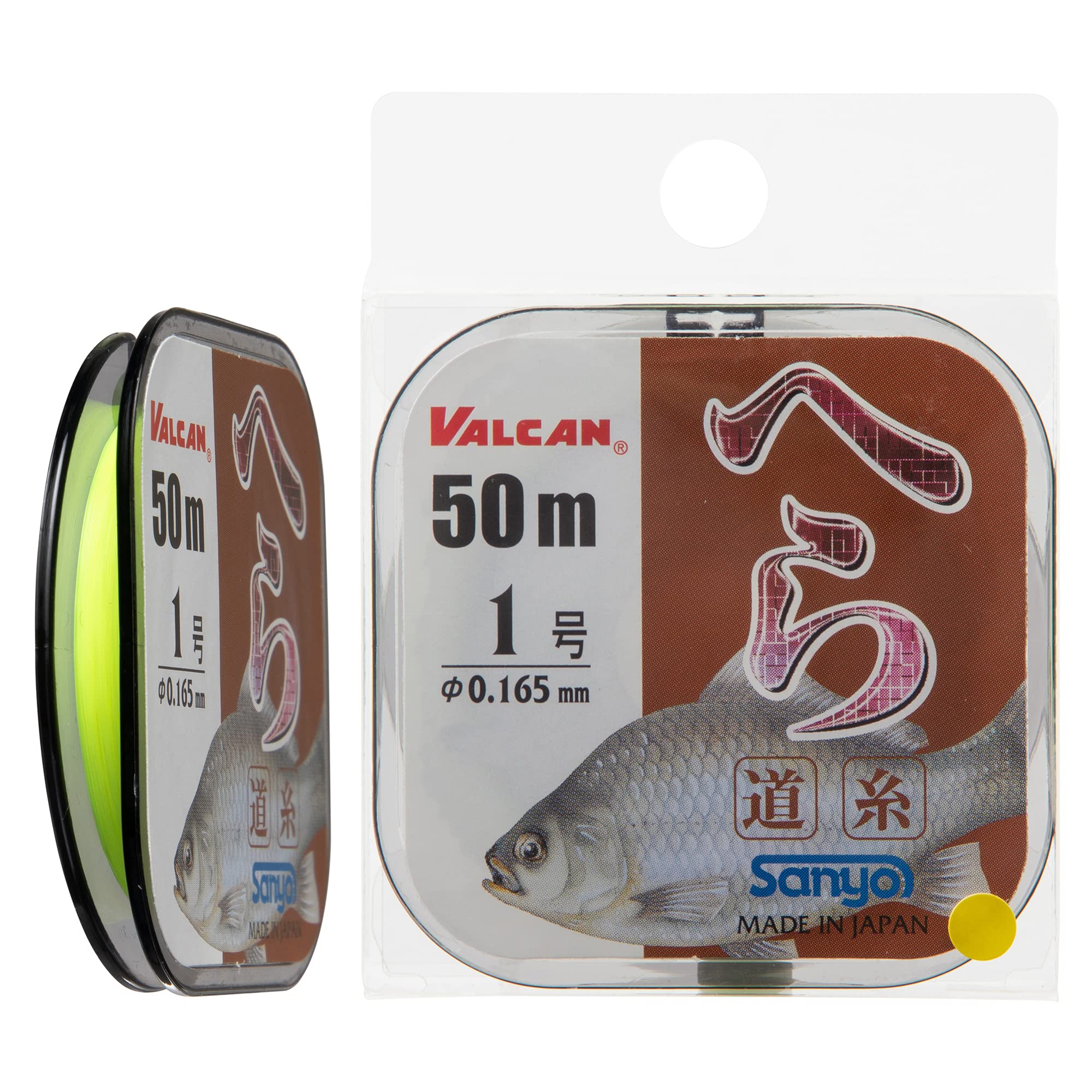 

Sanyo Nylon VALCAN Hera Michi Thread Yellow 50m No. 1.5