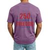 Men's V-Neck Independence Day Printed Short Sleeve Casual T-Shirt Tops