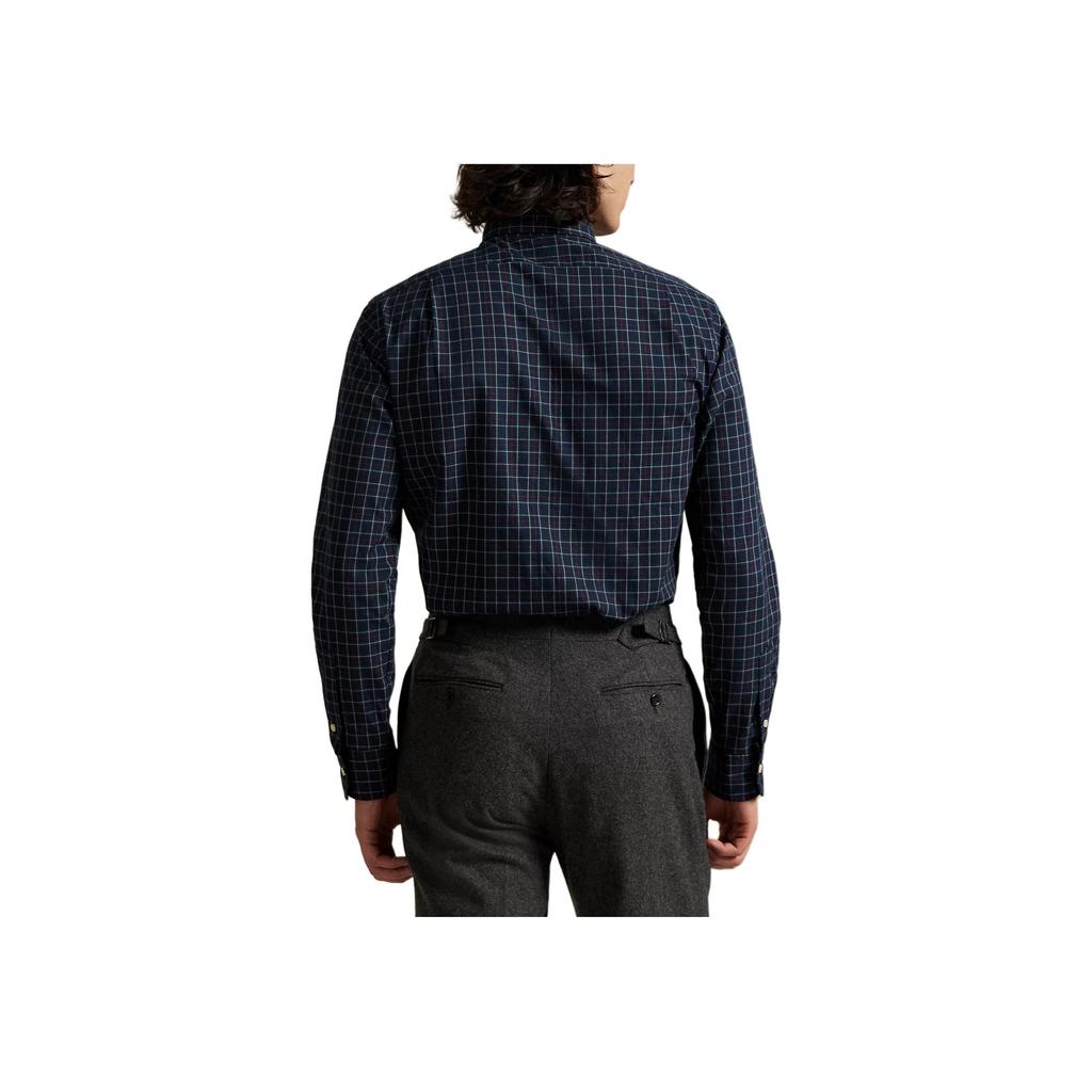 Polo Ralph Lauren FW25 Button Long Sleeve Plaid Shirt Men Shirts 710P01445-002