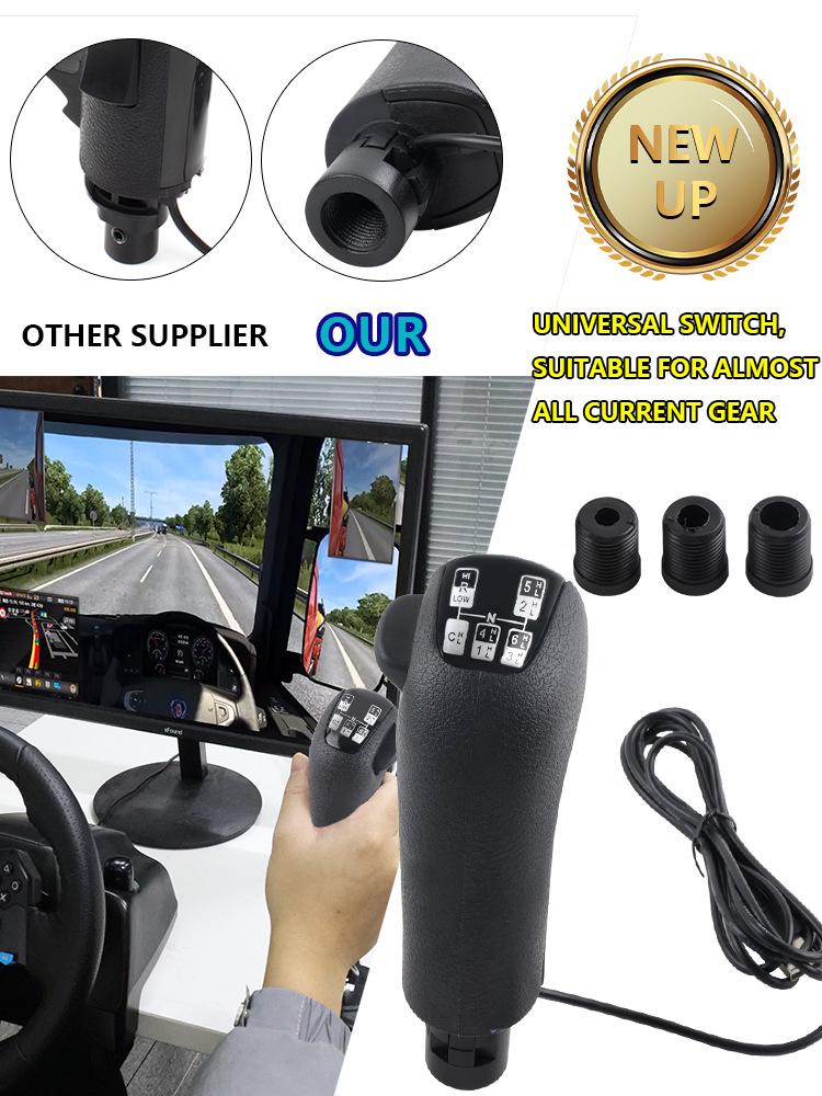 USB Racing Truck Shifter for Logitech G25/G27/G29 & Fanatec TH8A