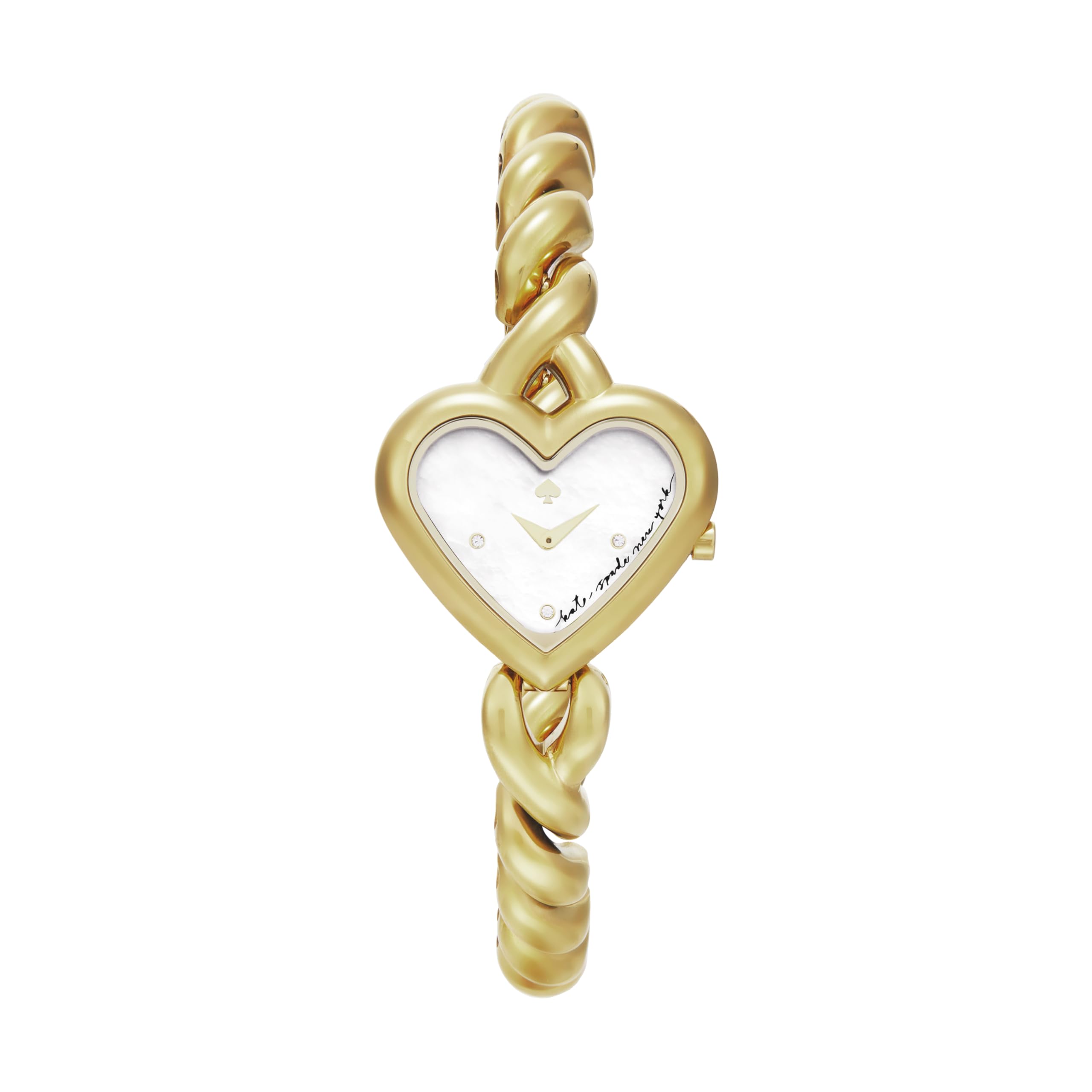 

Spade New Monroe Heart Watch KSW1861 Gold [Kate York] Women s