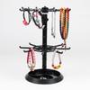 Jewelry Rotating Ring Display Holder Organizer Necklace Keychain Shelf Home Storage Rack For Earrings Watch Showcase
