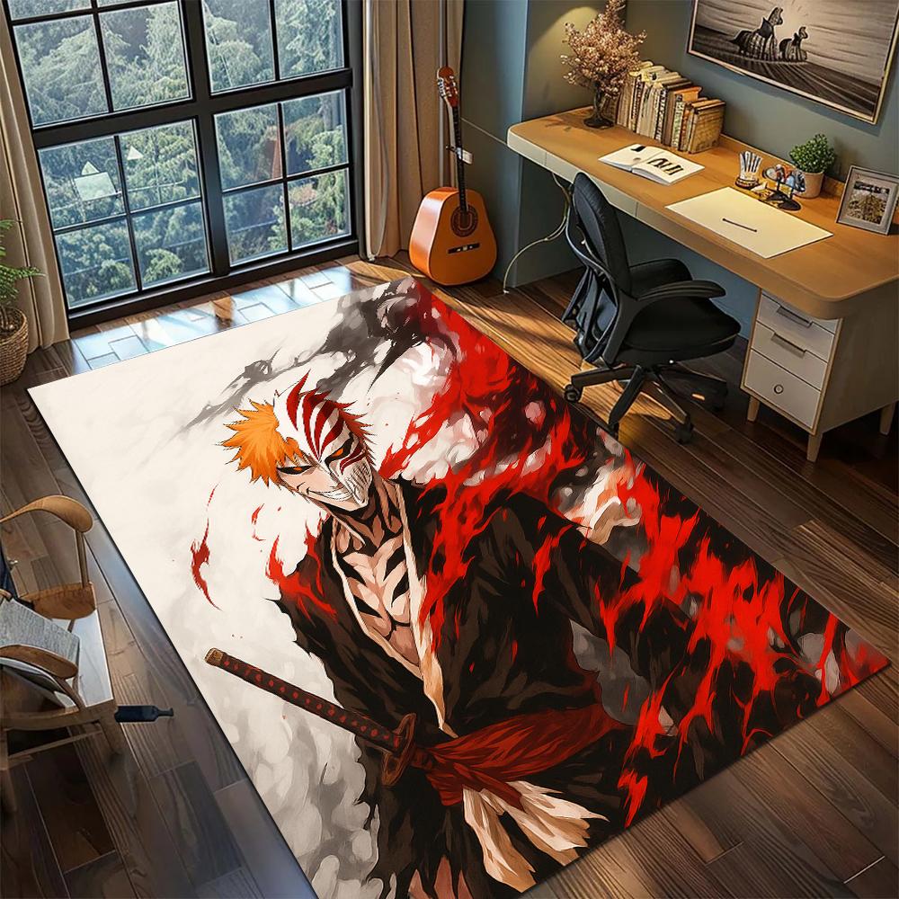 Bleach Rug Carpet Large Area Rug Non Slip Washable Floor Mat Printed Home Decor Gamer Room -xia56