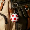 Yousheng Compact Lightweight Keychain Pendant, Football Shape Key Holder, Smooth Surface Portable Fan Gift