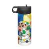 Crayon Shin-chan Vacuum Insulated Portable Mug, 500ml-600ml Stainless Steel Bottle for Car Use, Direct Drinking, Keeps Hot or Cold, Coffee Cup with Li