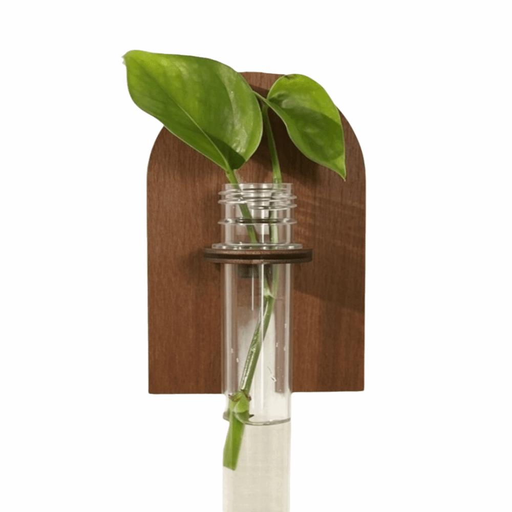 Flower Holder Wooden Hydroponic Planter Shelf A-Z Alphabet Vase Wall Decoration Home Ornaments Retro Flower Pot Indoor Garden