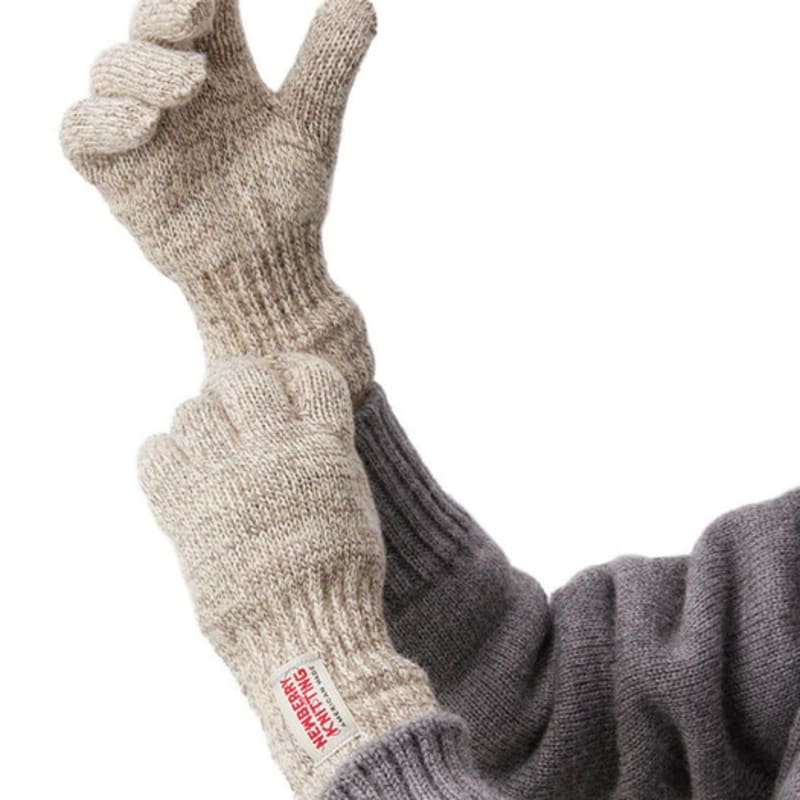 Luvas de Lã NEWBERRY KNITTING - Aveia