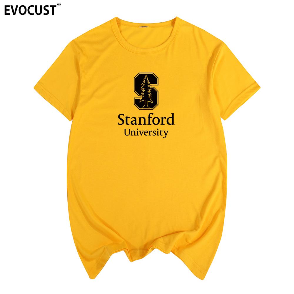 STANFORD UNIVERSITY T-Shirt Baumwolle Herren T-Shirt Neu TEE T-SHIRT Damen