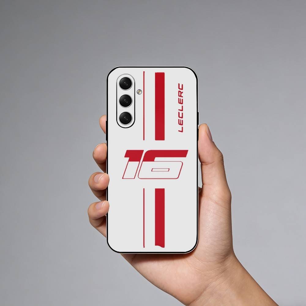 Racing Driver C-Charles Leclerc 16 Phone Case For Samsung Galaxy A73,21,22,32,71,53,52,51,80,5G Soft Black Cover Samsung a52