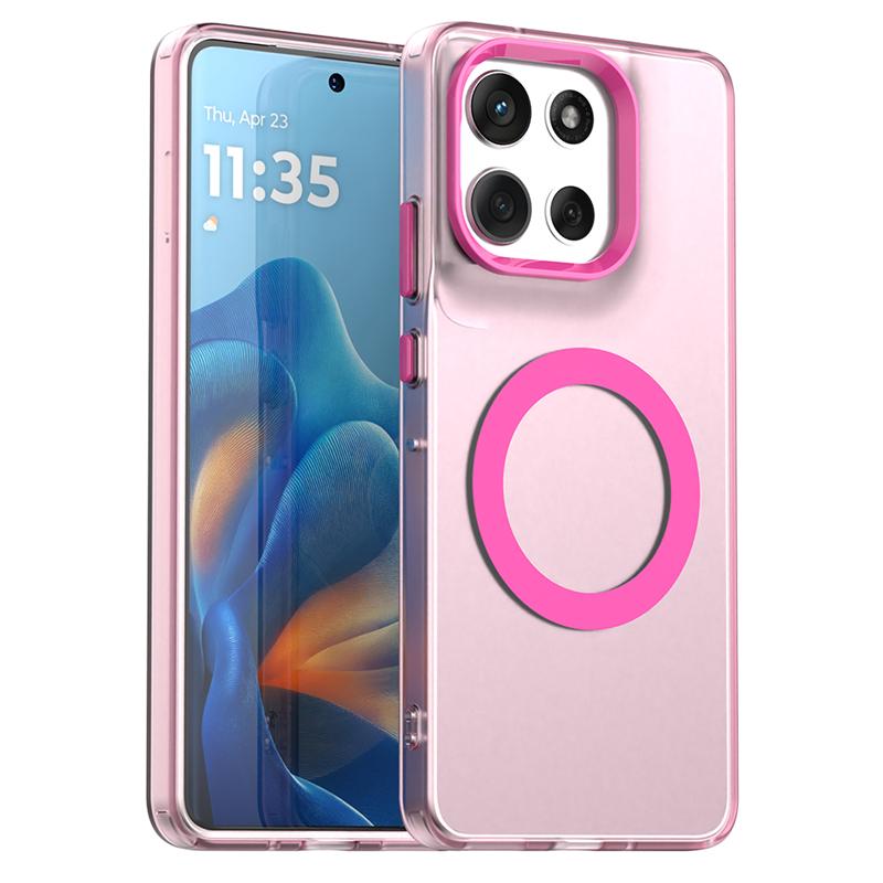 Transparent Case For Motorola Moto G100 Pro Case Moto G100 Pro Magnetic Adsorption Wireless Charge Cover For Moto G100 Pro Case