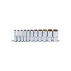 BGS TECHNIC 12-point Long Socket Set - 10 Mm - 11 Pcs - 6859