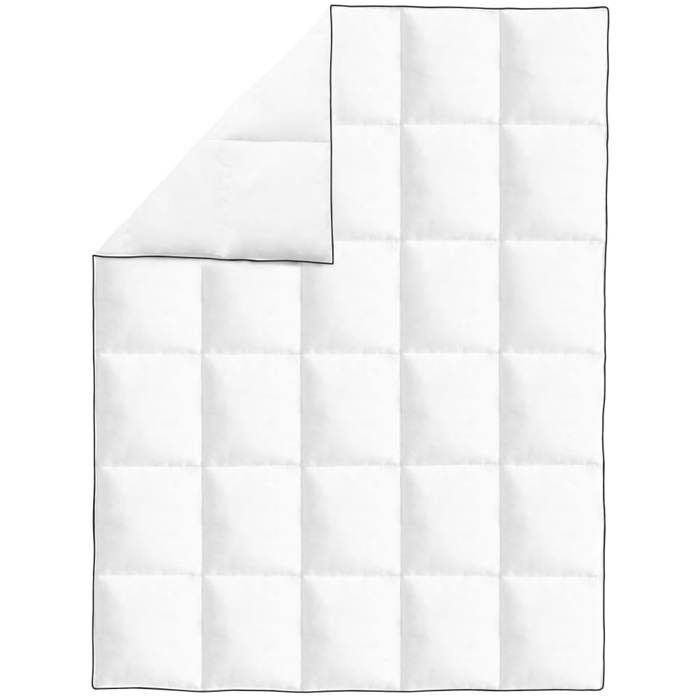 Couette - vidaXL - 140 x 200 cm - Duvet d'hiver - Plume de canard - Lavable en machine