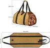 Waterproof Canvas Log Carrier Easy To And Anti Slip Handle Easy To Fold