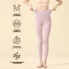 Lyocell Fleece Thermal Yoga Pants - Seamless, High Waist, Tummy Control, Hip-Lifting Leggings for Fitness.