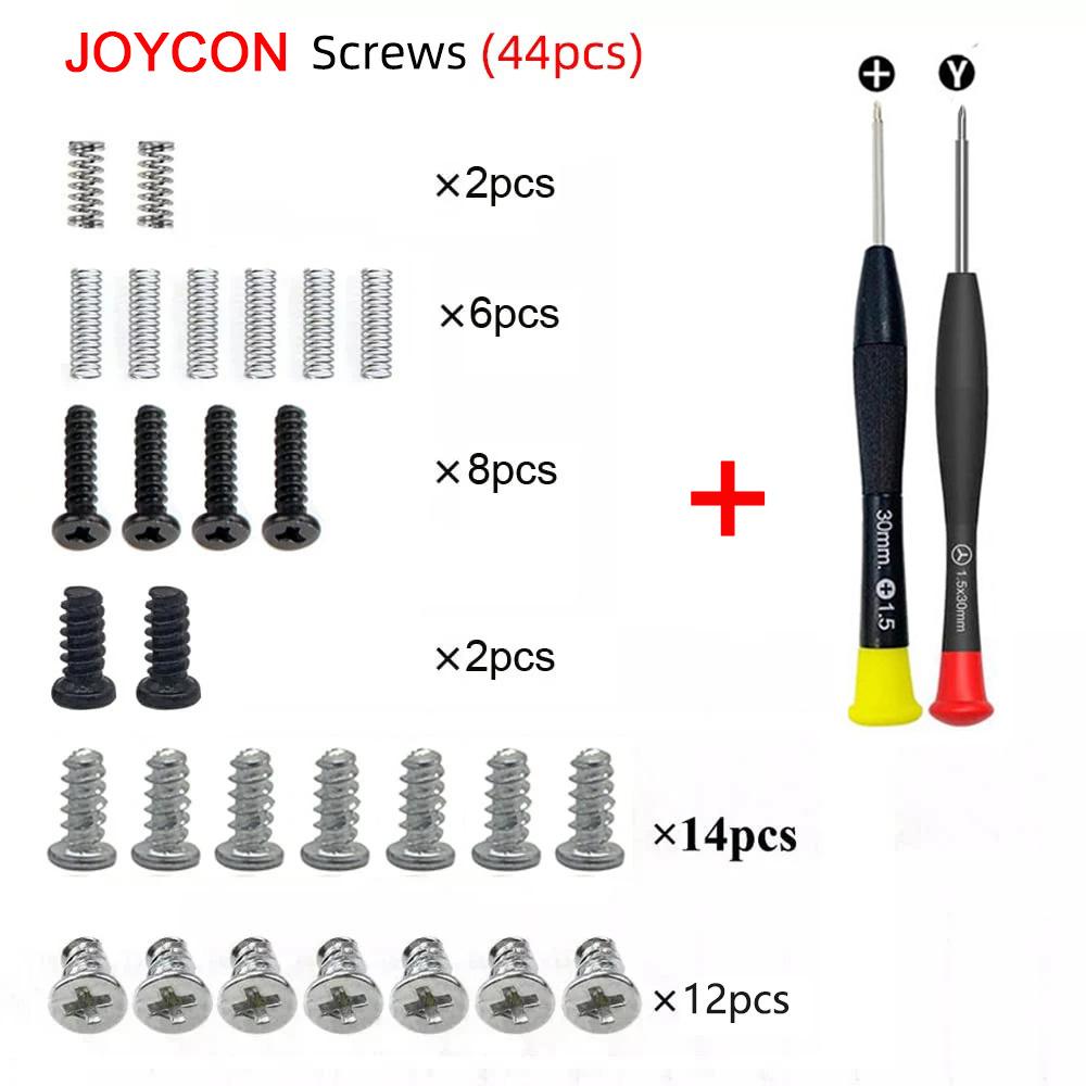 Replacement Full Screws Set Repair Kit for Nintendo Switch Console JoyCon for Switch OLED Screwdrivers Tools Accessories