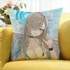 Ichinose Asuna Blue Archive   Various Sizes Square Pillow Case For Car Home Bedchamber Decor