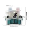Multifuntional Automatic Washer Inlet Valves Easy Installation Washing Machine Repair Part for Home and Laundromats