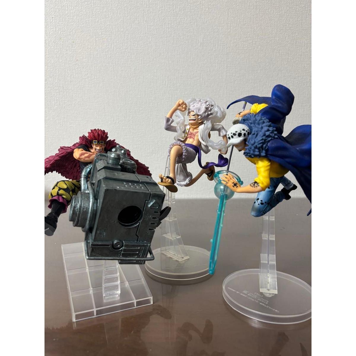 Б/у Фигурки One Piece Луффи Ло Кид Набор из 3 шт. Оптовая продажа Ichiban Kuji