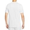 Nike Men's Court Dri-FIT Graphic Short Sleeve T-Shirt White HV1789-100