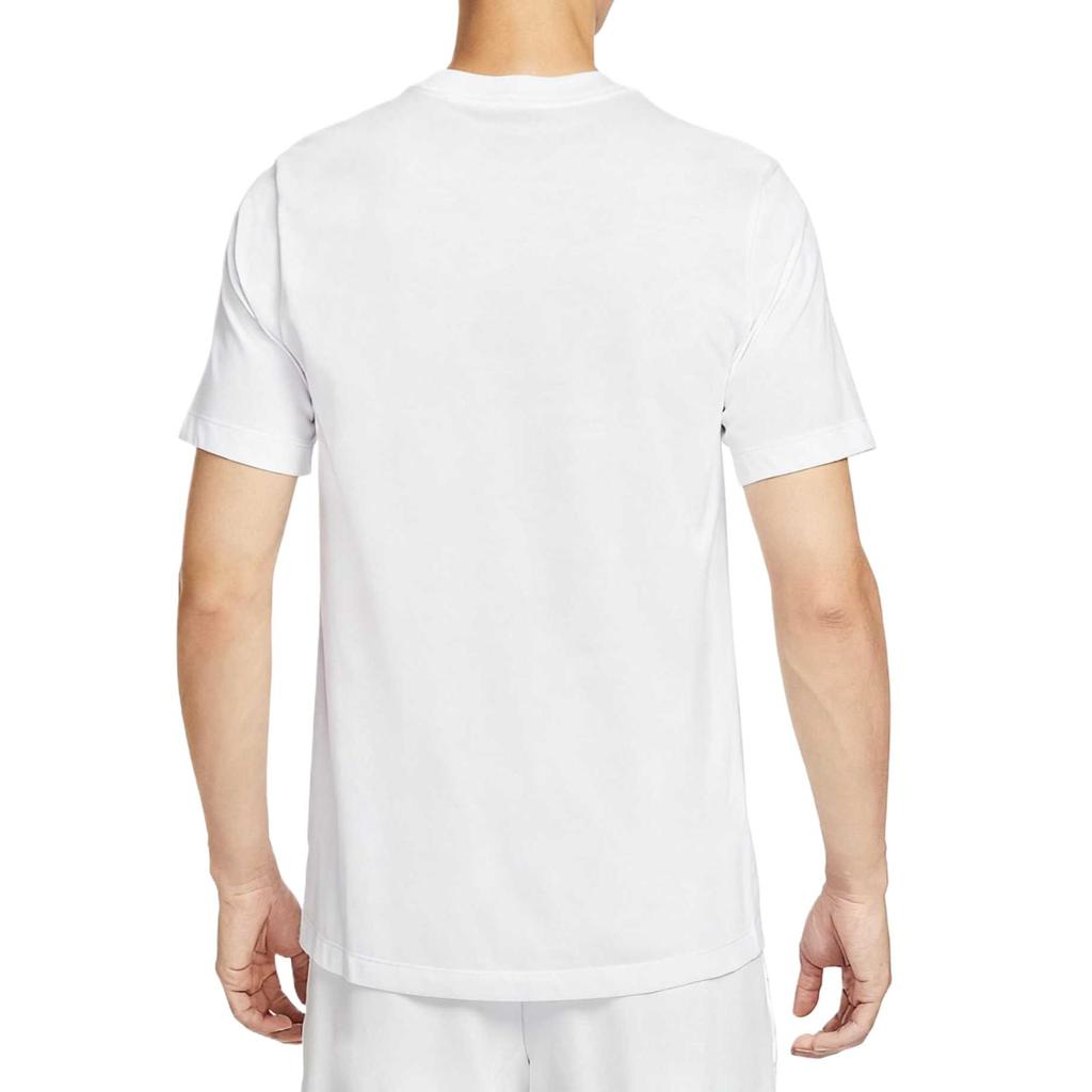 Nike Men's Court Dri-FIT Graphic Short Sleeve T-Shirt White HV1789-100