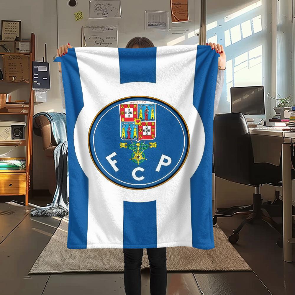 FC Porto FlAannel Blanket, High quality Comfortable for All Seasons, Home Decor, Warmth and Comfort