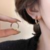 Retro Trend Colorful Geometric Drop Female Earrings Niche Personality Design Fashion Holiday Party Accessories Jewelry Gifts