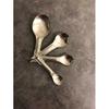 (2 Sets) of Classic 4 Stainless Steel Measuring Spoons 1/4, 1/2, 1 TSP, & 1 TSBP