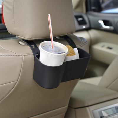 Car Headrest Seat Back Organizer Cup Holder Drink Pocket Food Tray Universal  Your Hands. For A More Convenient Time In Your Car(Black)