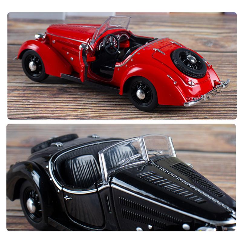 1:32 Vehicle Model Super Classic Pull Back Toy Car Education Collection Open Door Car Model Gift Gift Car