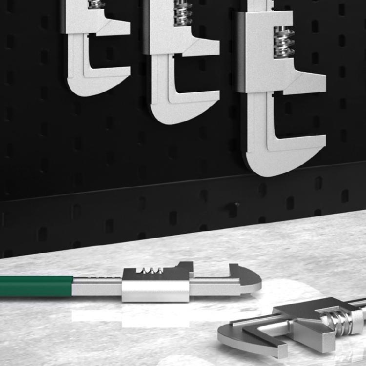 High Torque Adjustable Spanner Right Angle Wrench With Large 9.8cm Jaw Capacity, Nonslip Handle For Accurate Tightening