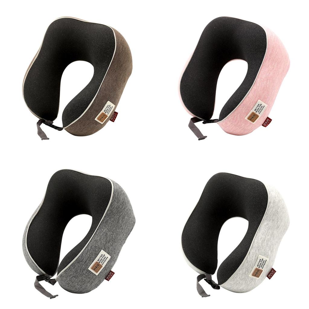 Memory Foam U Shaped Neck Pillow For Travel And Office Comfort