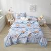 Cute Cartoon Polar Bear Summer Quilt Skin-friendly Comfortable Animals Print Air Conditioning Quilted Quilt for Kids Boys Girls