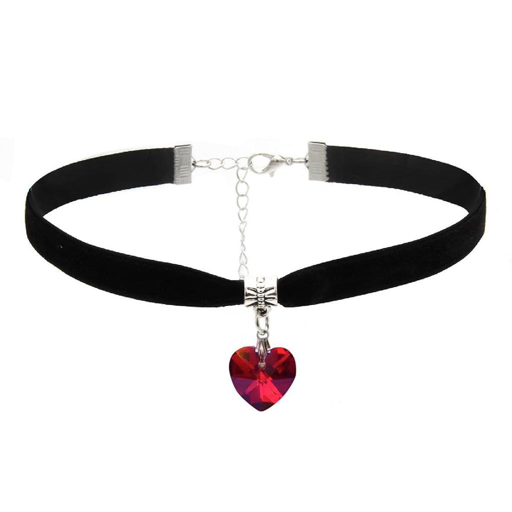Retro Gothic Velvet Choker Necklace for Women