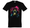 Youth Designz Monkey With Headphones Mens T-Shirt Logo Print Funny Gorilla Animals