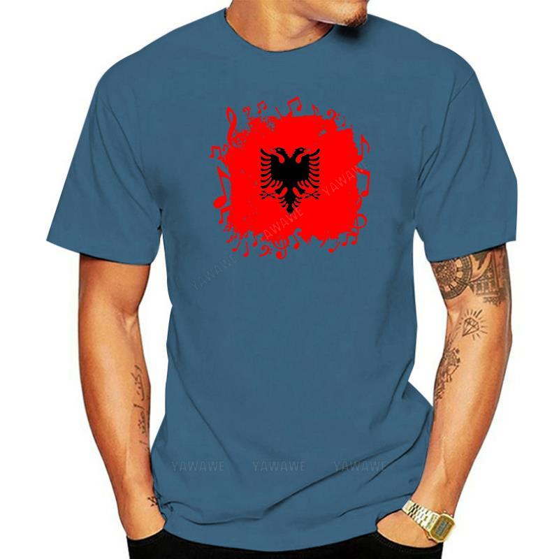 

Camiseta de música de albania para hombre y mujer Camiseta de algodón Natural talla grande S 5xl de alta calidad t shirt 4XL