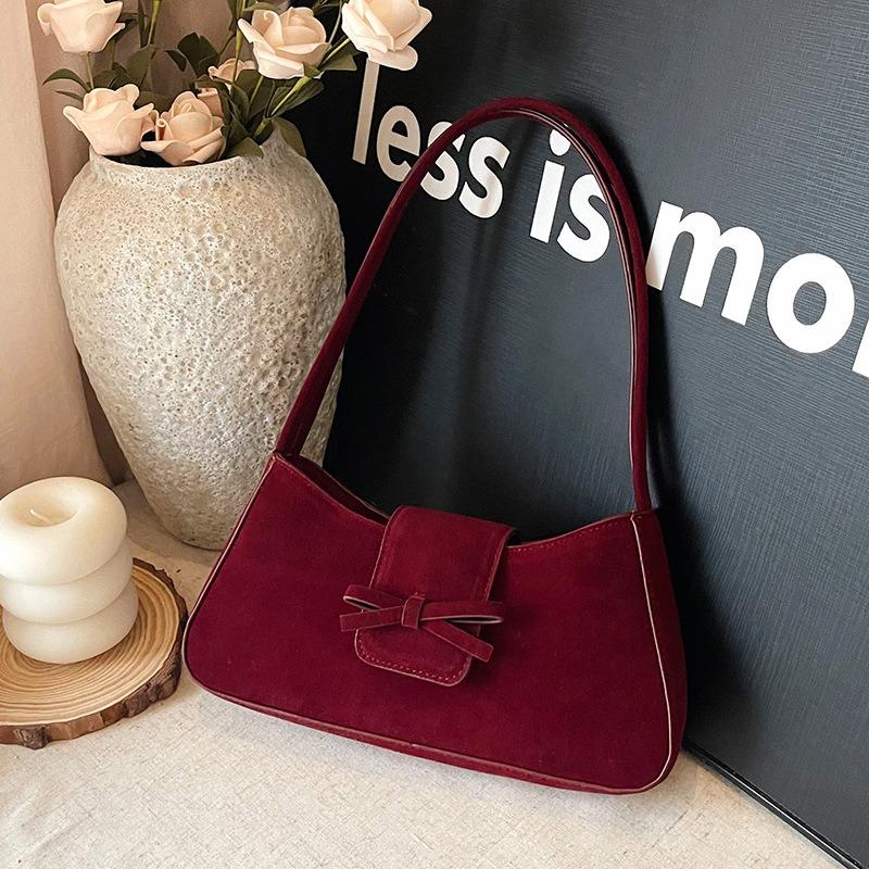 Advanced Texture, Beautiful Temperament, Simple and Versatile Solid Color, Shoulder Underarm Bag, Exquisite Hand Bag, Women's Bag.