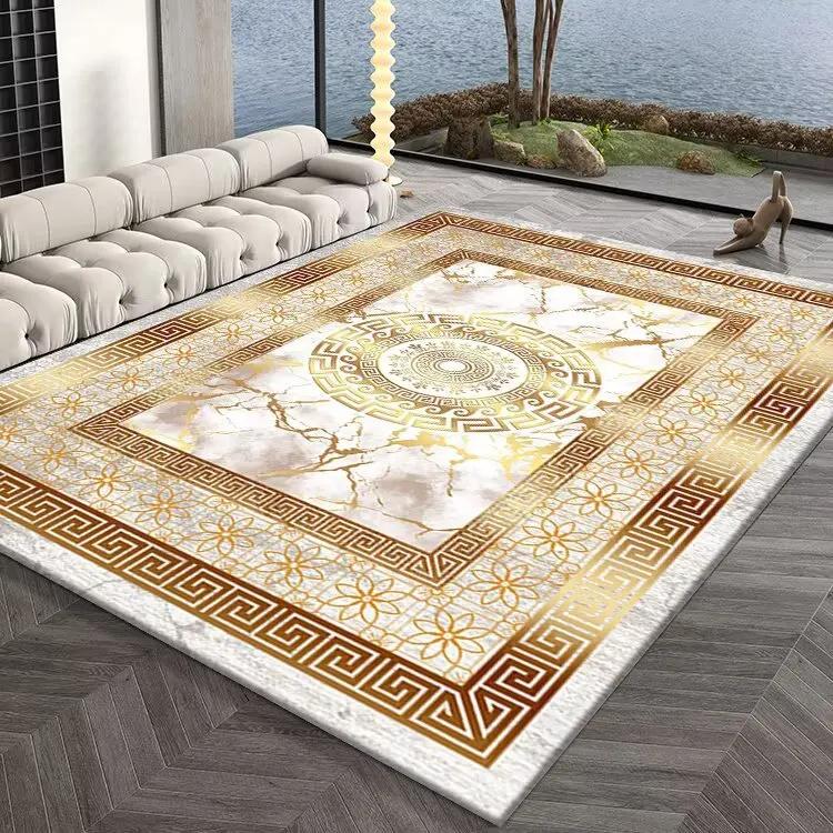 Vintage Piano Key Area Rug Luxury Music Treble Clef Note Carpet Music Studio Living Room Elegant
