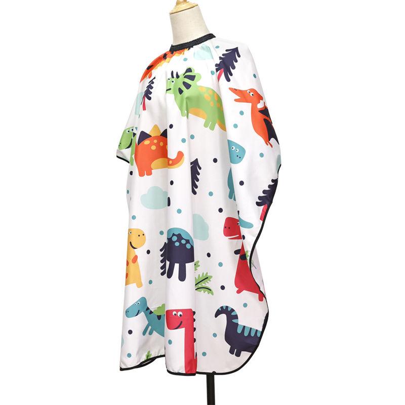 Salon Barber Wrap Children Hairdresser Cape Cute Waterproof Cutting Gown Haircut Apron GZW