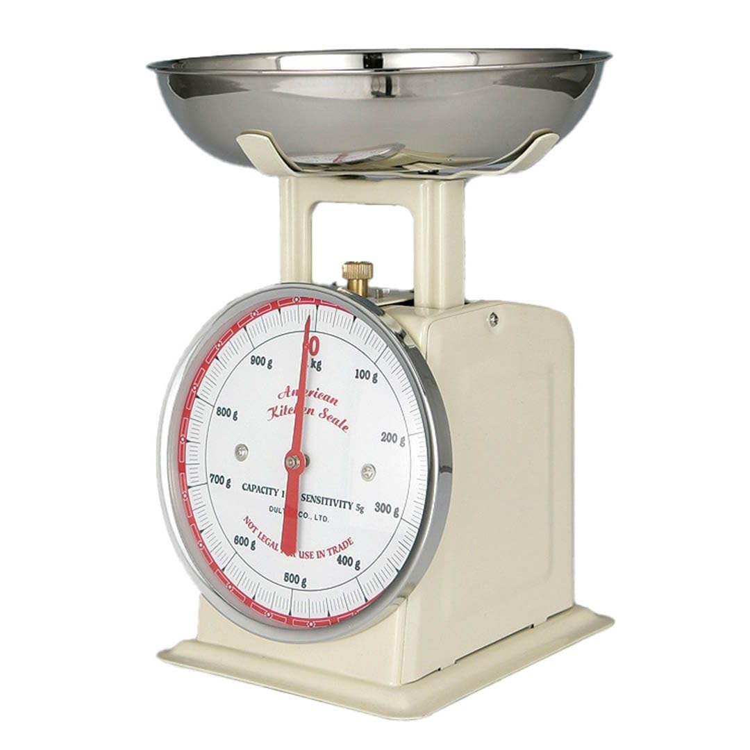 

Dulton Diet Scale 500g Ivory Height 160 x Width 95mm 100-126 слонова кістка
